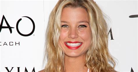 Dominique Storelli Hot Cleavage Bikini HQ Photos At Launch Of Maxim Fridays At TAO Beach