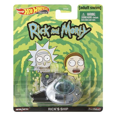 Hot Wheels Rick S Ship Rick And Morty Shopee Brasil