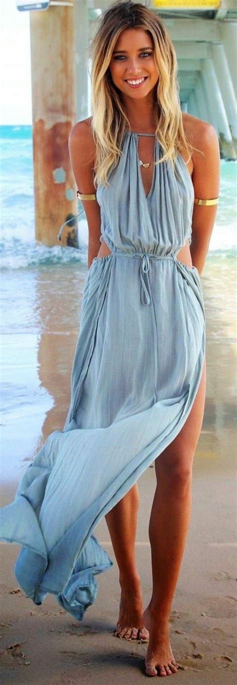 la robe longue dete  belles variantes