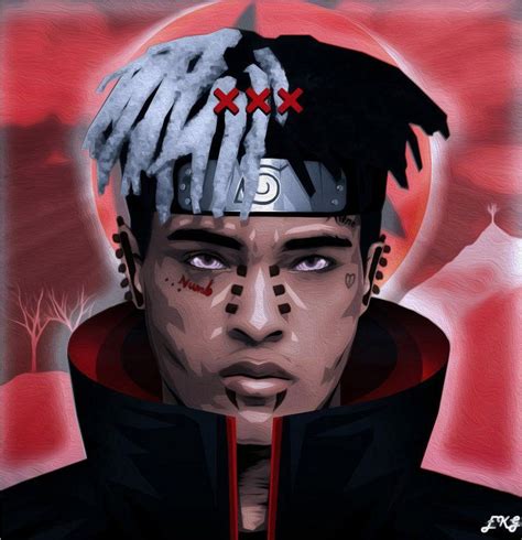 Xxxtentacion Red Wallpapers Wallpaper Cave