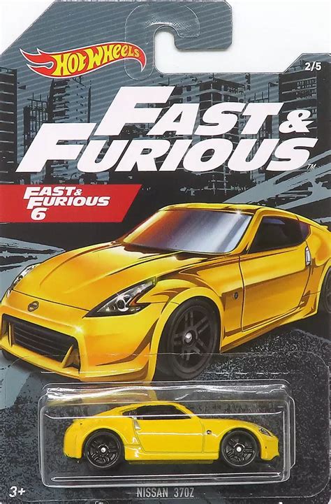 駿河屋 1 64 NISSAN 370Z イエロー Hot Wheels FAST FURIOUS GJV58 ホットウィールhotwheels