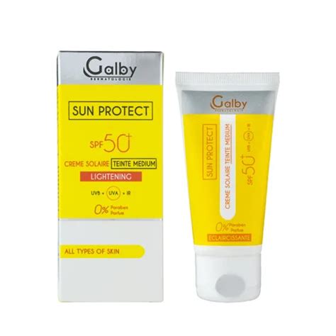 Galby Sun Protect Cran Solaire Teinte Medium Spf Ml