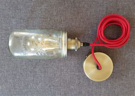 Mason Jar Lampe Set F R Lounge Atmosph Re Von Jarjar