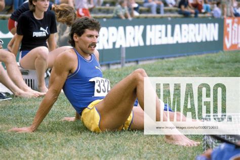 Harald Schmid TV Gelnhausen Deutschland Ruht Sich Aus Leichtathletik