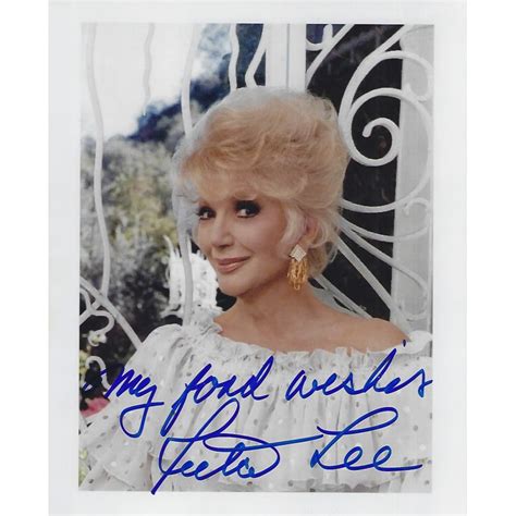 Ruta Lee Autograph