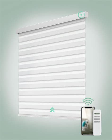 Amazon.com: Yoolax Motorized Zebra Blinds, Remote Zebra Shades for