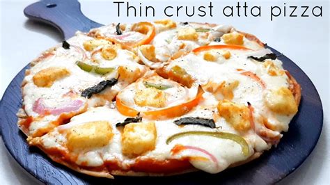 Pizza Without Oven Maida Cheese Veg Pizza Atta Pizza Kadai Pizza