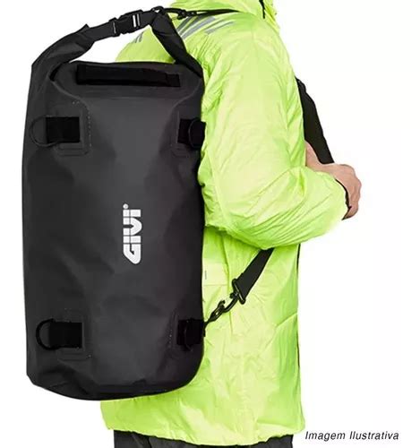 Bolsa Cilíndrica De Assento Impermeável Givi Ea114bk 30 L