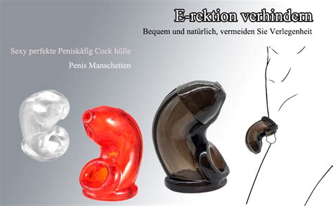 Chiclsq Dildo Penis Manschetten Wiederverwendbare Penish Lle Rmeln