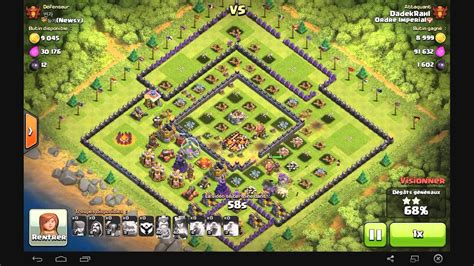 Clash Of Clans Toiles Hdv Golems Gowipe Youtube