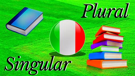 Singular E PLURAL Em Italiano Aula De ITALIANO Para Iniciantes