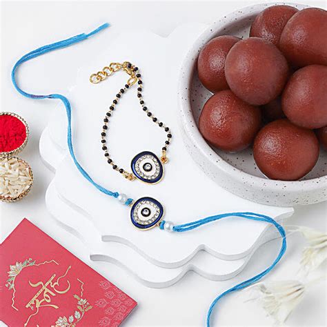 Feng Shui Guardian Evil Eye Bhaiya Bhabhi Rakhi N Gulab Jamun Australia