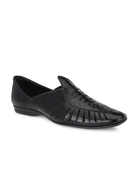 Buy Prolific Men Black Mojaris Casual Shoes For Men 19990592 Myntra