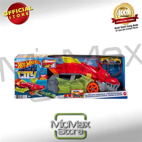 Jual Hot Wheels City Dragon Launch Transporter GTK42 Jakarta Barat Micmax Store Tokopedia