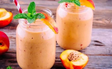 D Couvrez La Recette Du Parfait Smoothie P Che Poire Pour Un T