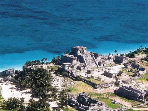 Foto Zona Arqueológica De Tulum Tulum quintana Roo México 3A0