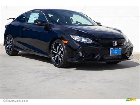 Crystal Black Pearl Honda Civic Si Coupe Photo