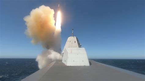 Uss Zumwalt Conducts Live Fire Missile Exercise U S Pacific Fleet News