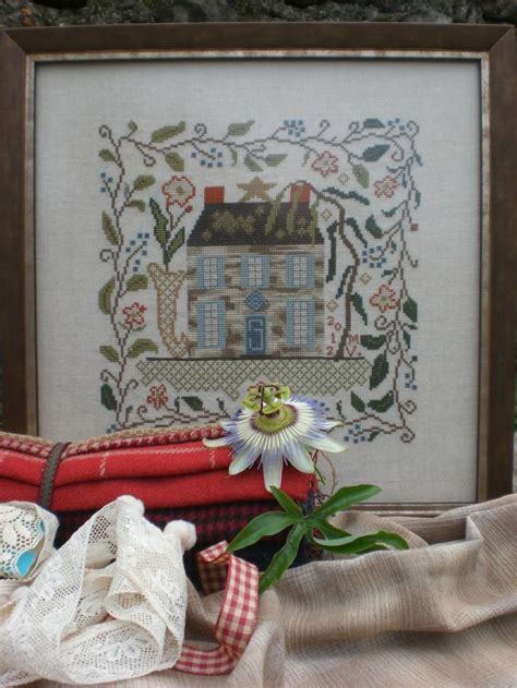 Mildred S Garden House Blackbird Designs Joskaria Cross Stitch