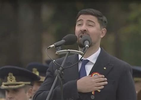 Tenorul ce a intonat Imnul României la parada militară de la 1