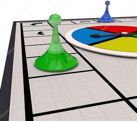 Настольная игра с фигурами, перемещающимися вокруг, как вы играете и ...