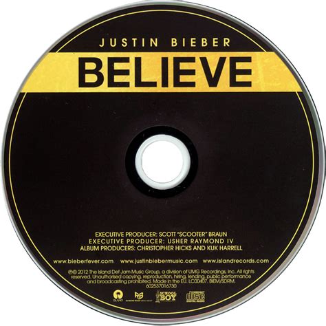 Believe - Justin Bieber (Deluxe Edition) by TostadoraMusicPacks on ...