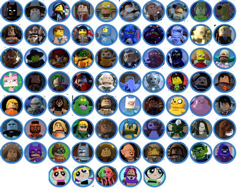 Lego Dimensions Character Icons By Burningeagle171340 On Deviantart