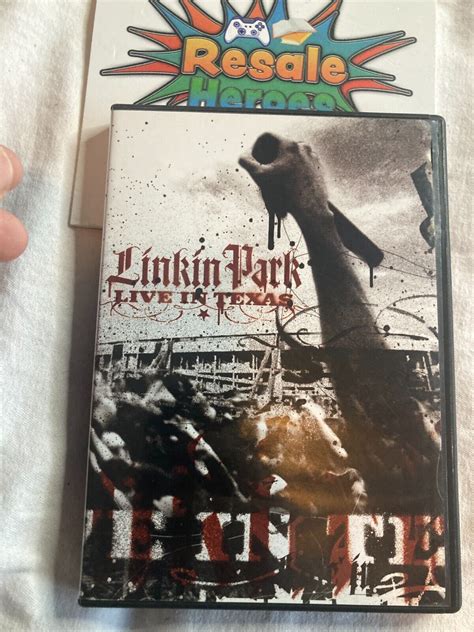 Linkin Park Live In Texas Dvd Includes Audio Cd For Sale