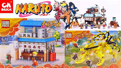 Lego Collection Naruto Nine Tailed Demon Fox Ramen Shop