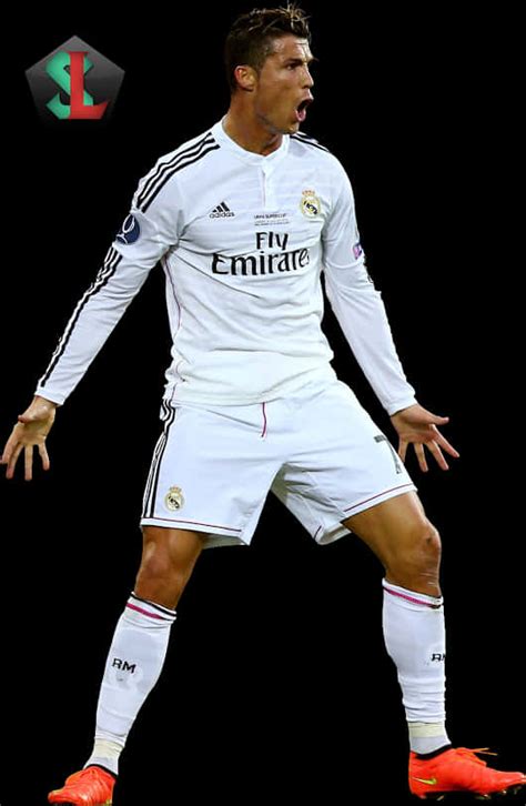 Download Cristiano Ronaldo Celebration Real Madrid | Wallpapers.com