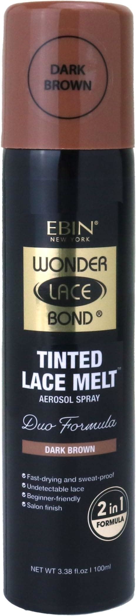 Ebin New York Wonder Lace Bond Tinted Lace Melt Aerosol