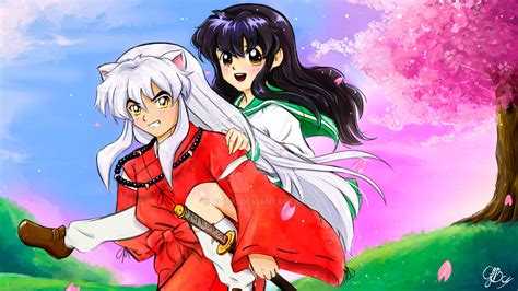 Inuyasha|Kagome [Fanart] by GiBfic on DeviantArt