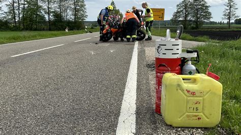 Motorradfahrer Wird Bei Unfall Schwer Verletzt