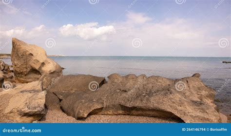 Beautiful Rocky Seashore Stock Photo Image Of Tourism 264146794