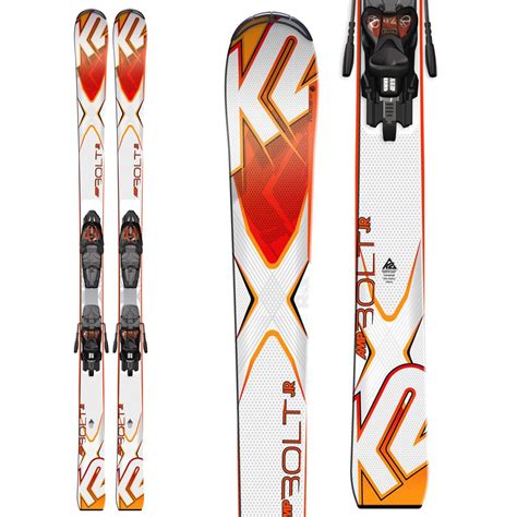 K Bolt Jr Skis Fastrak Bindings Boy S Evo