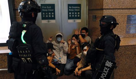 Hong Kong Police Make First Arrests Under New Security Law Icmglt