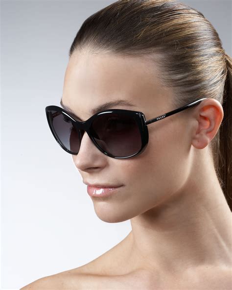 Prada Oversized Cat Eye Sunglasses