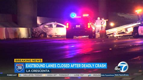 All Eb Lanes Of 210 Freeway In La Crescenta Shut Down After Wrong Way