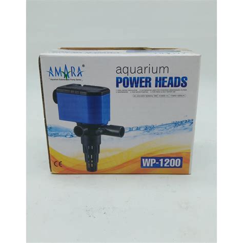 Jual Amara WP 1200 Mesin Pompa Celup Power Head Aquarium Ikan Hias