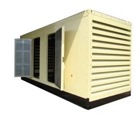 Crca Sheet White And Blue Dg Set Acoustic Enclosure At Rs Square