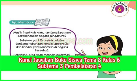 Kunci Jawaban Tema 7 Kelas 3 Halaman 117 Kunci Jawaban Tema 1 Kelas 3