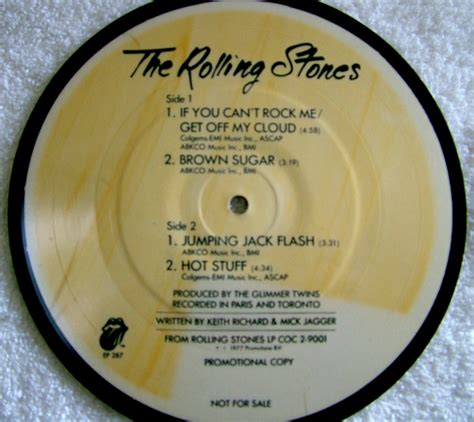 The Rolling Stones If You Cant Rock Me E P Terrys Picture Discs