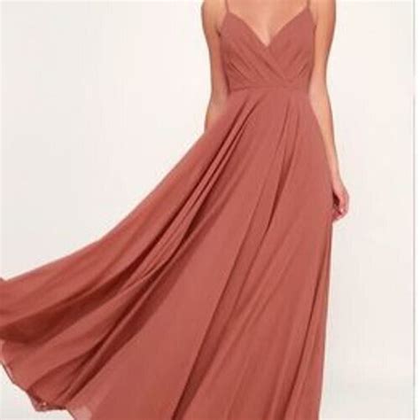 Rusty Rose Colored Prom Dress Gem