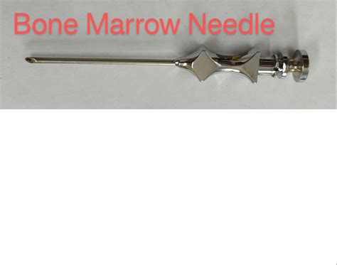 Stainless Steel Ss Bone Marrow Needle For Biopsy Size G At Rs