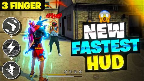 TOP 5 BEST CUSTOM HUD FREE FIRE 3 FINGER CLAW BETTER THAN PC PLAYERS