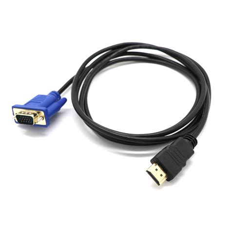 Hdmi To Vga 1080p转换线 Hdmi转vga线 Hdmi To Vga1 8米 1 4版 阿里巴巴