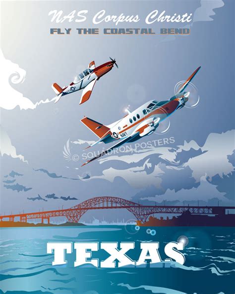 NAS Corpus Christi Coastal Bend - Squadron Posters