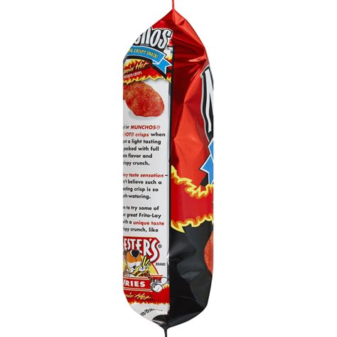 MUNCHOS Potato Crisps Flamin Hot Flavored 2 625 Oz Delivery Or Pickup Near Me Instacart