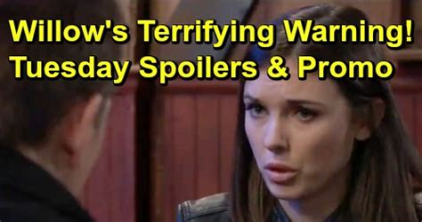 General Hospital Spoilers Tuesday April 9 Willows Disturbing