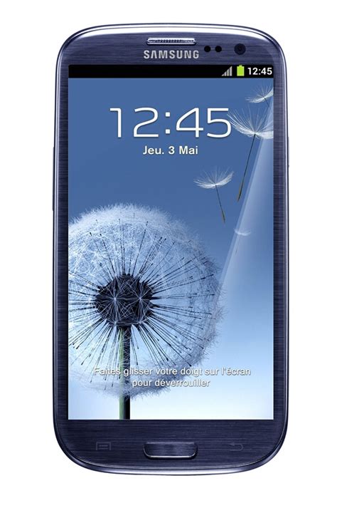 Smartphone Samsung Galaxy Siii 16go Bleu Galaxy S3 3608344 Darty